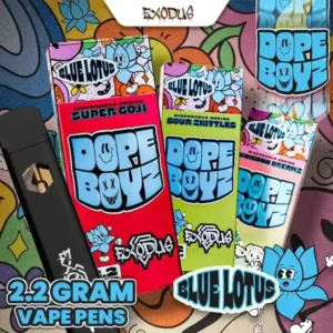 Exodus – Blue Lotus Dope Boyz Disposable Vape 2.2g